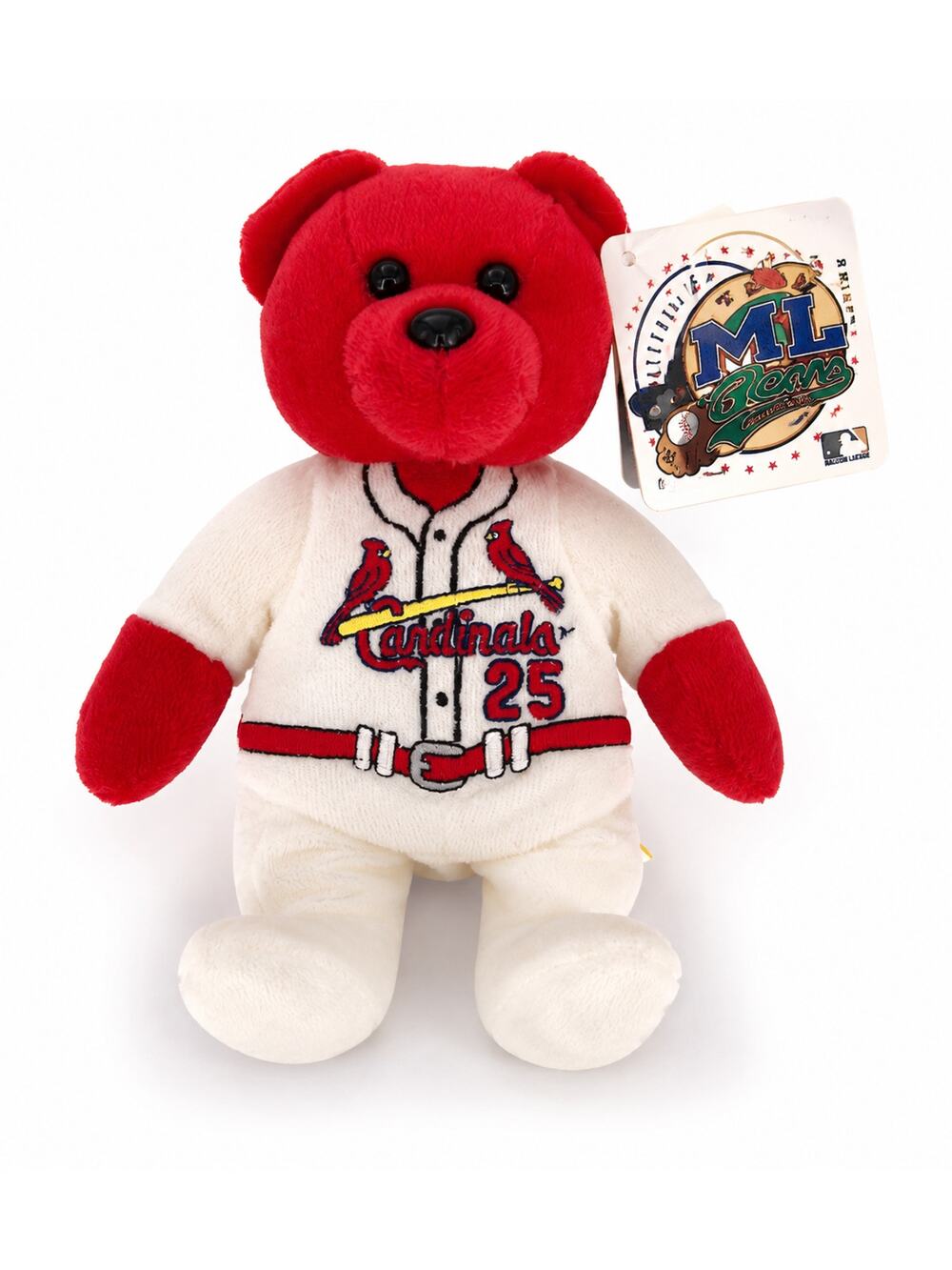 Vintage Team Beans Mark McGwire #25 St Louis Cardinals Plush Bear MLB NWT